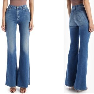 MOTHER The Doozy High Waist Flare Jeans I Wet My Plants 23 NWOT